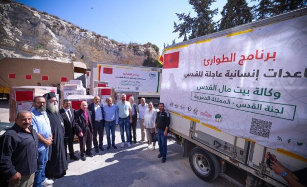 Marokko’s Bayt Mal Al Qods Stichting verdeelt humanitaire hulp in Jeruzalem